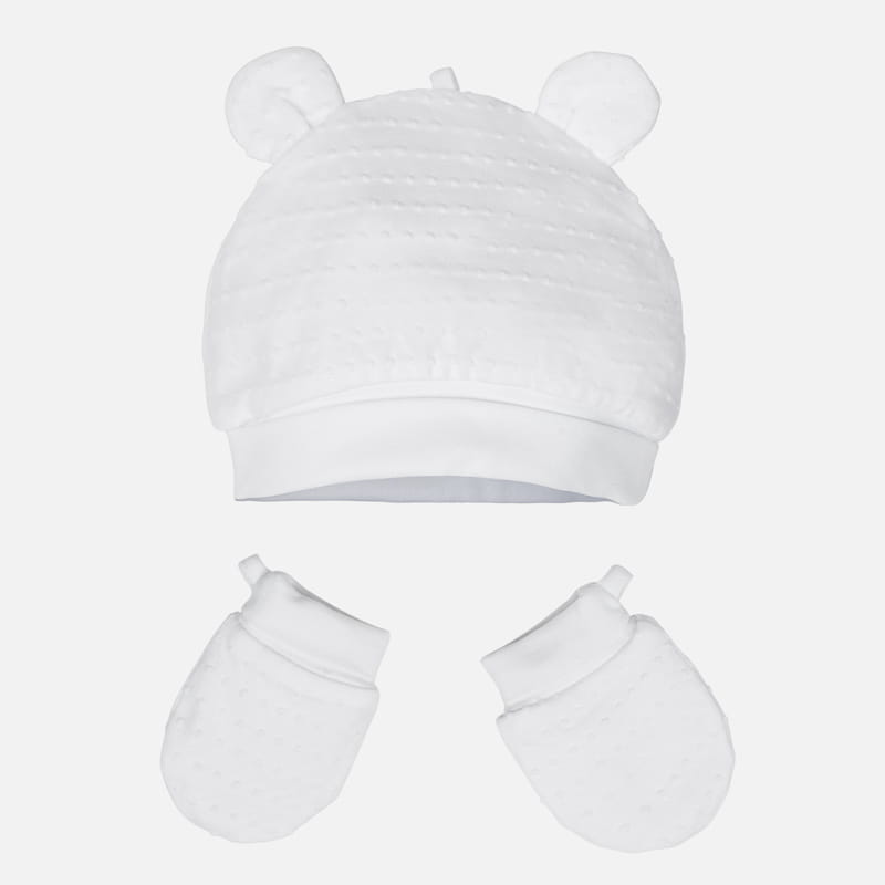 MAYORAL 19916 Komplet czapka i rękawiczki