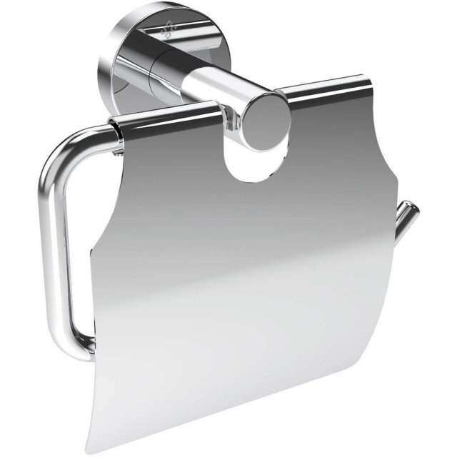 DEANTE Uchwyt ścienny na papier toaletowy JASMIN z klapką chrom ADJ_0
