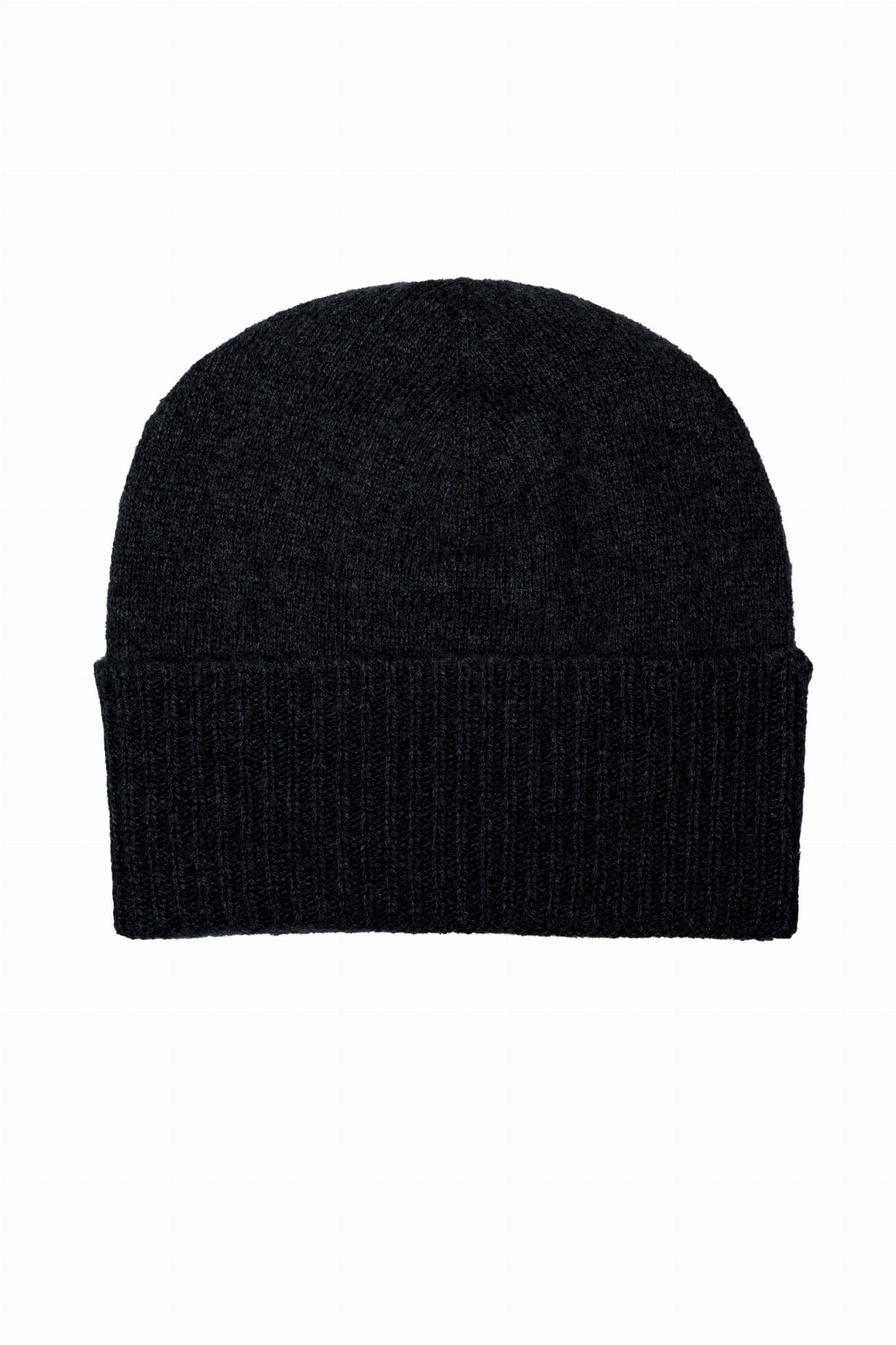 Czapka kaszmirowa, czarna