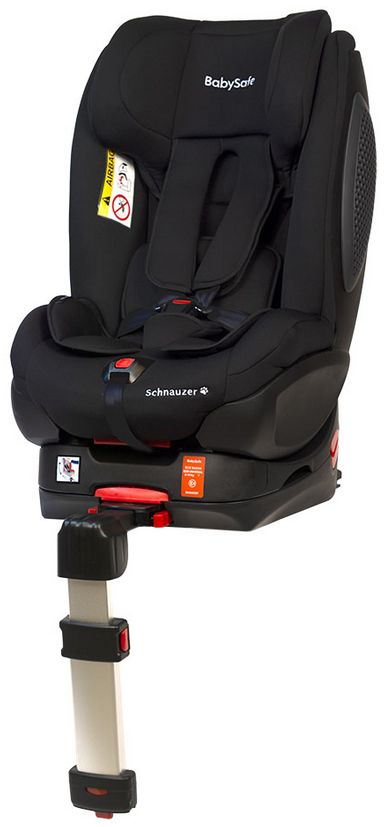 BabySafe Schnauzer - fotelik samochodowy 0-18 kg-Czarny