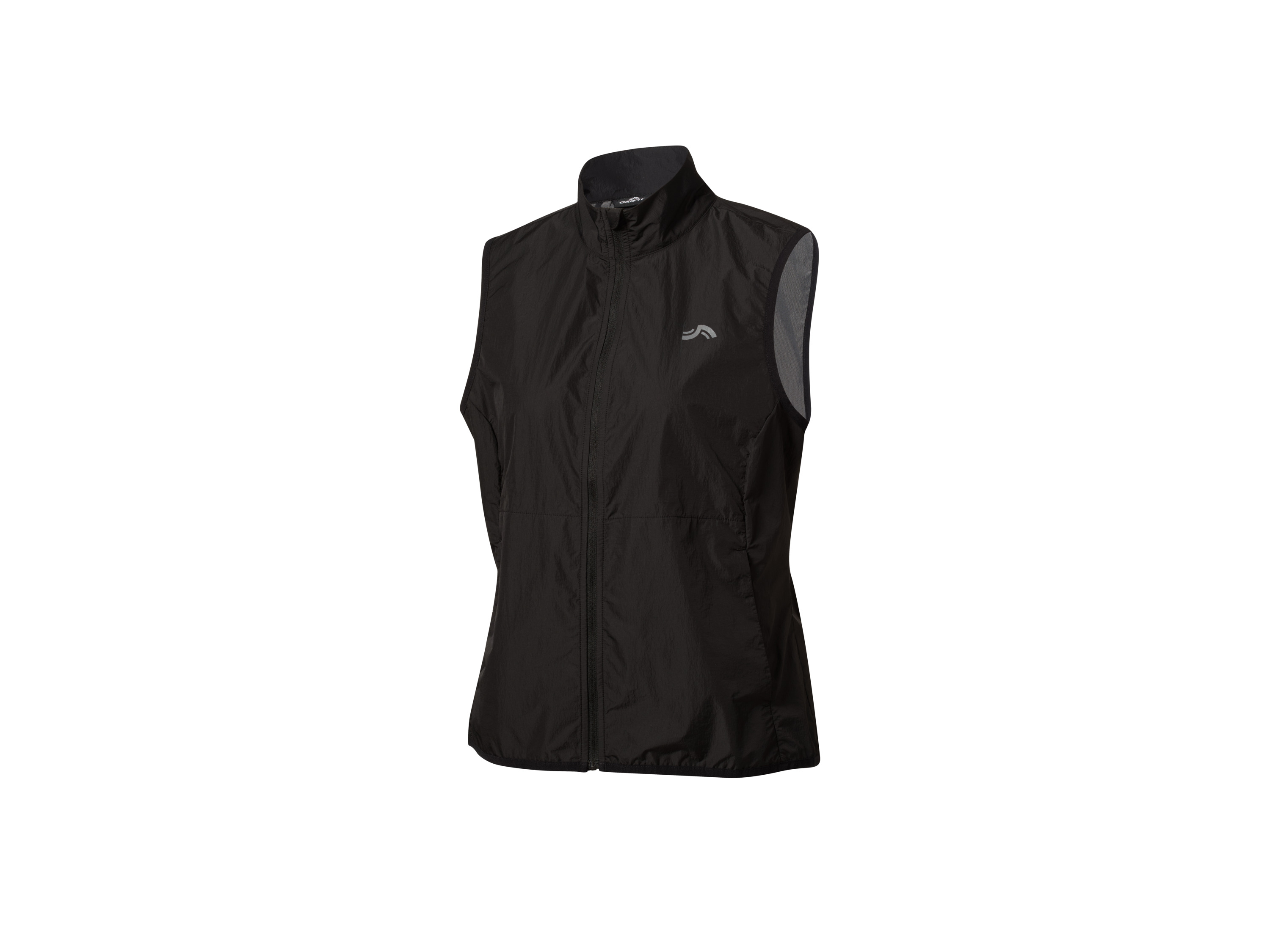 Crivit Kamizelka funkcyjna damska do biegania Czarny, XS 32/34