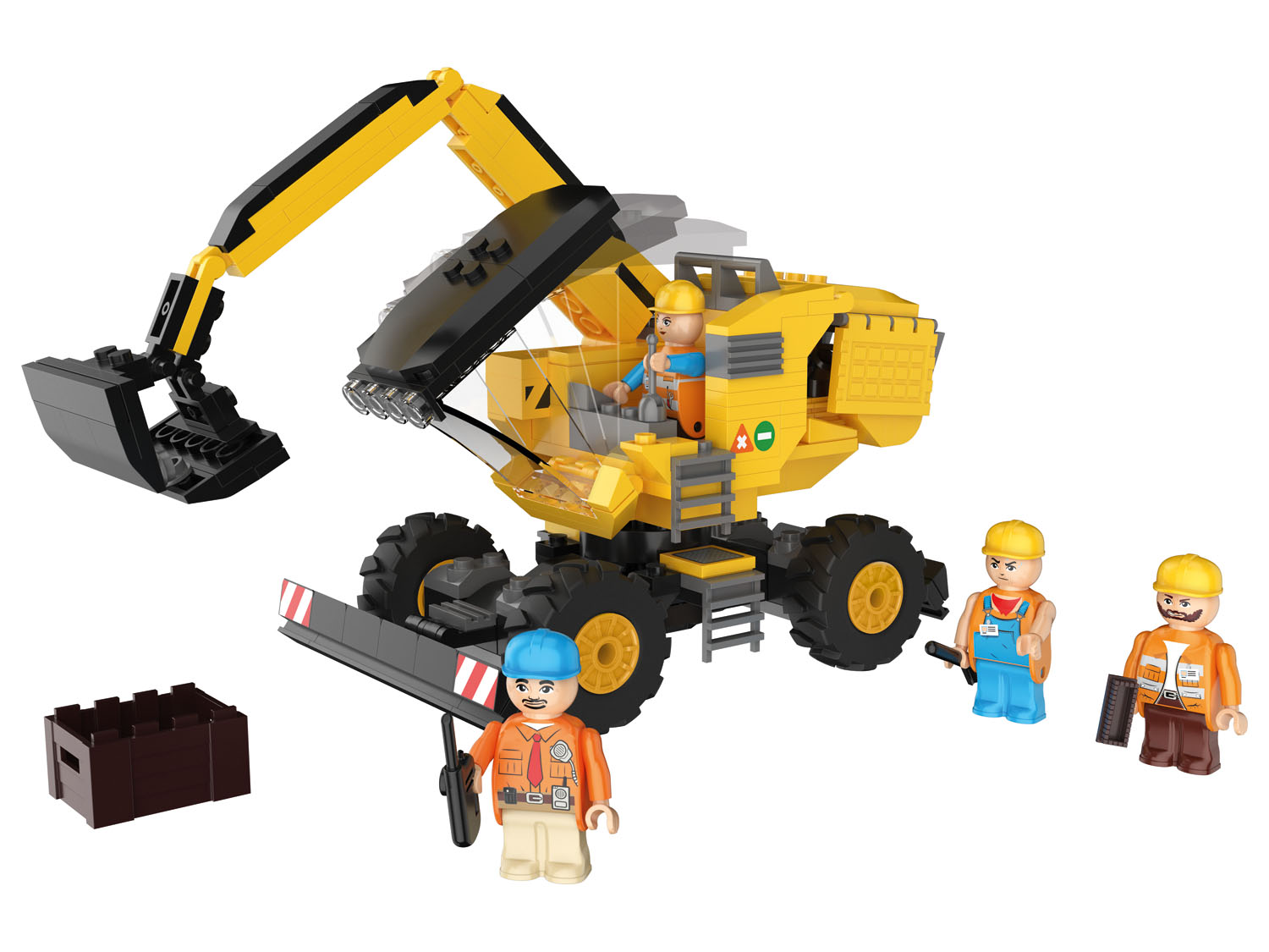 Playtive Clippys Zestaw do zabawy "M" Koparka