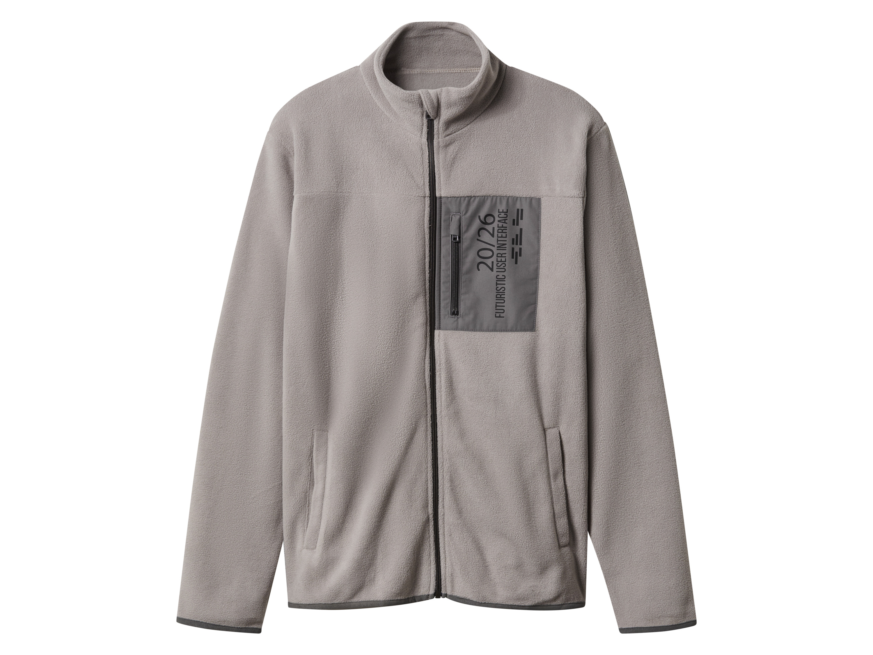 esmara Men Kurtka sherpa męska Szary, XL 56/58