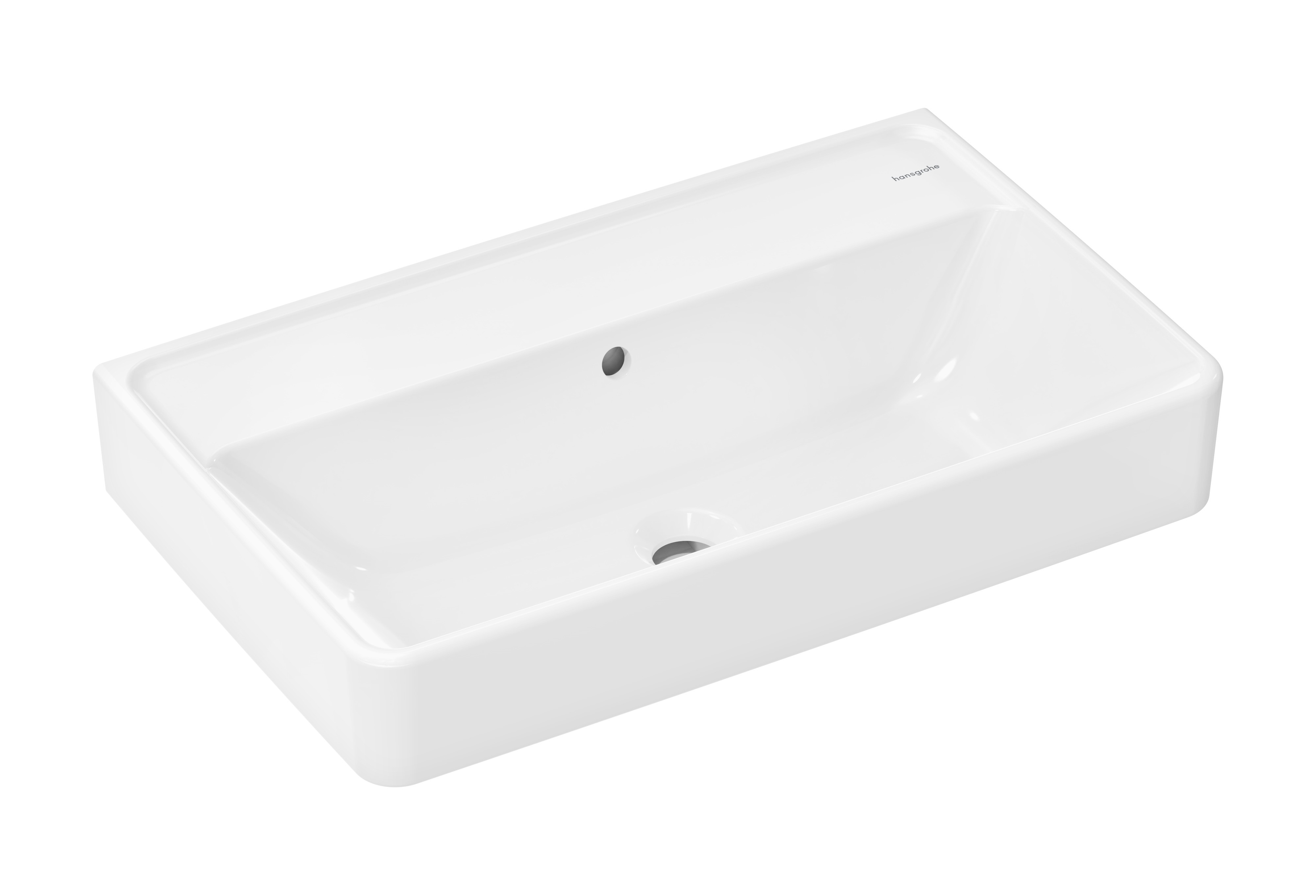 Darmowa Dostawa - Umywalka 65x39 cm prostokątna ścienna biała Hansgrohe Xanuia Q 61129450
