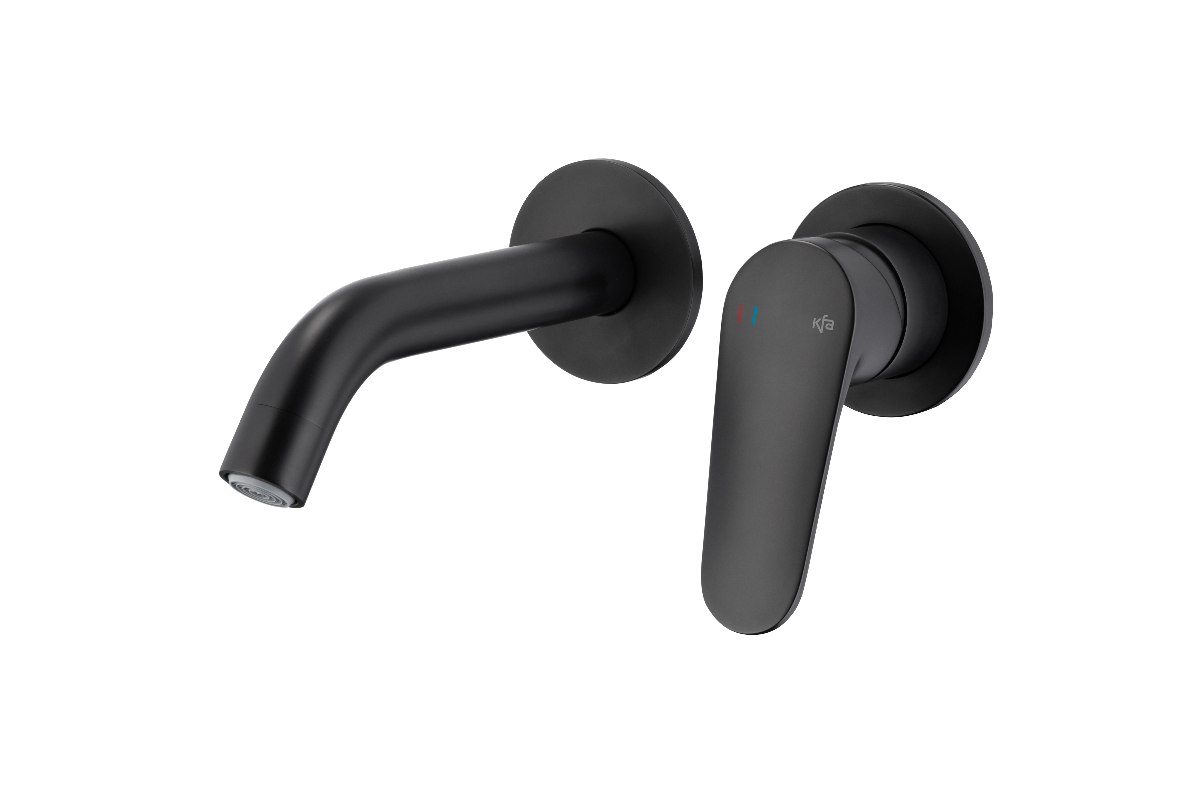 Darmowa Dostawa - Bateria umywalkowa podtynkowa czarna KFA Armatura Otava 555981081