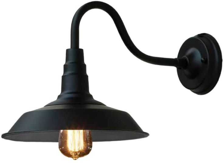 Darmowa Dostawa - Kinkiet 1x20 W czarny Abruzzo Retro ABRKRIE27B