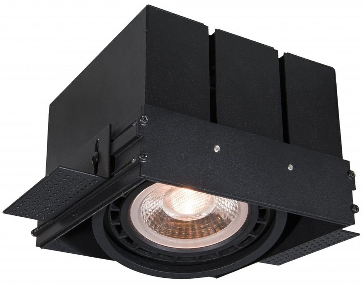 Darmowa Dostawa - Lampa do zabudowy 1x40 W czarna GTV Milo OSMILO10DEC