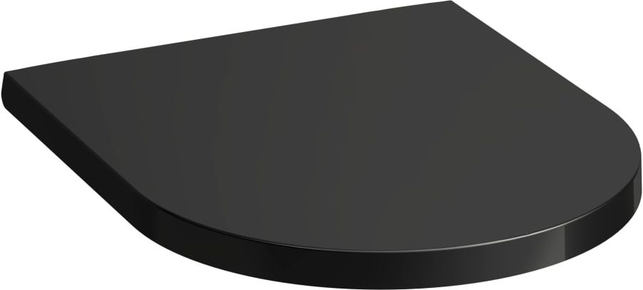 Darmowa Dostawa - Deska sedesowa wolnoopadająca czarna Laufen Kartell H8913330200001