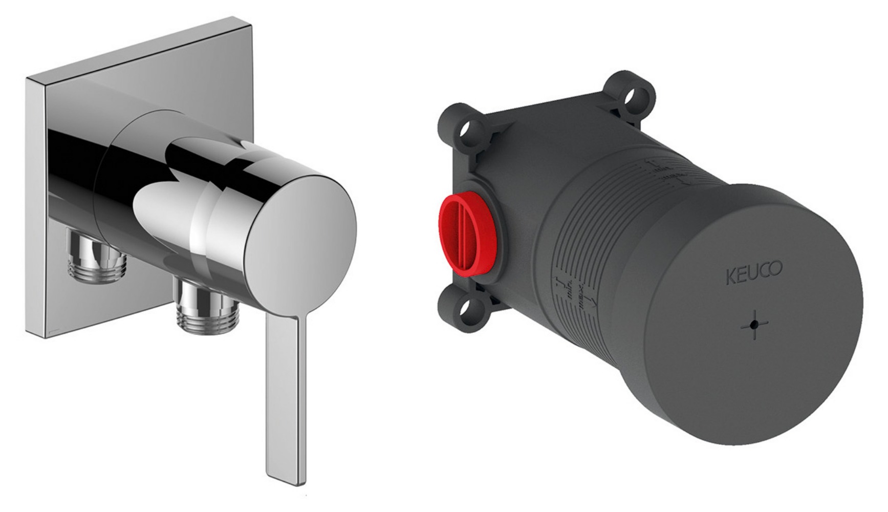 Darmowa Dostawa - Bateria prysznicowa podtynkowa Keuco IXMO Solo 59552019522