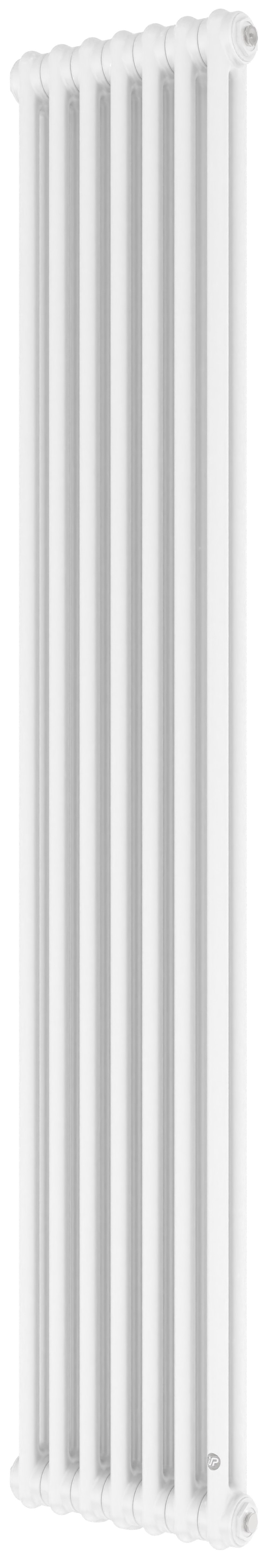 Darmowa Dostawa - Grzejnik pokojowy 179.3x33.5 cm podłączenie dolne biały Instal Projekt Tubus 2 TUB218007D50
