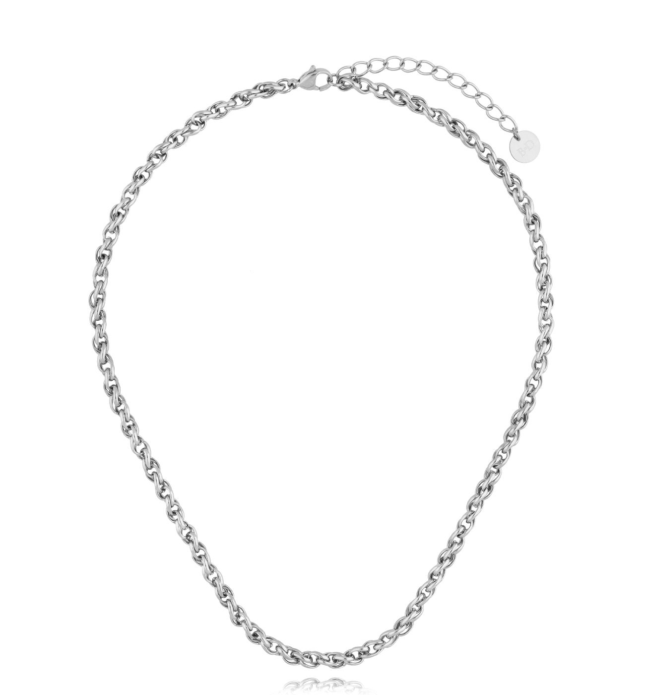 Naszyjnik srebrny łańcuch Sunset Serenade - By Dziubeka