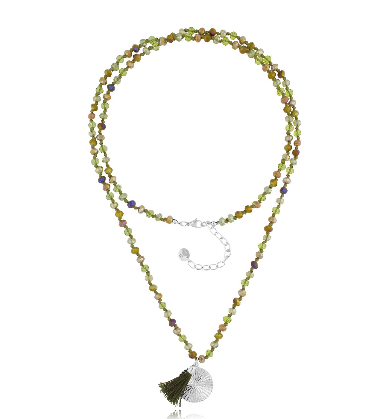 Naszyjnik długi z kryształkami Summer Song NSH0069 - By Dziubeka