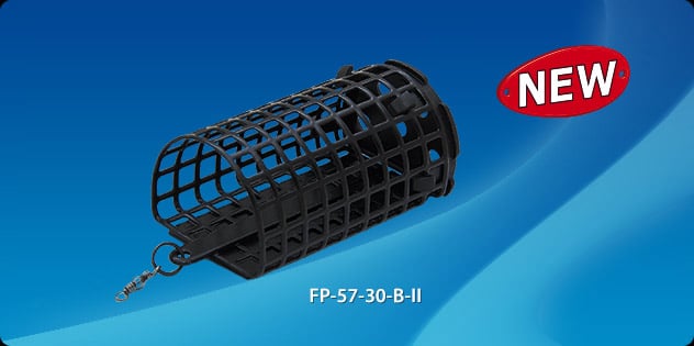 Wirek Koszyk Zanętowy Półokrągły z Dnem 30x44mm 30g - 10szt