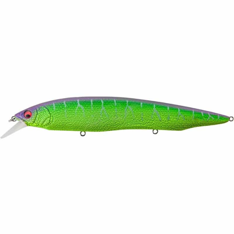 MegaBass Wobler Kanata Ayu Floating 16cm Mat Green Lizard