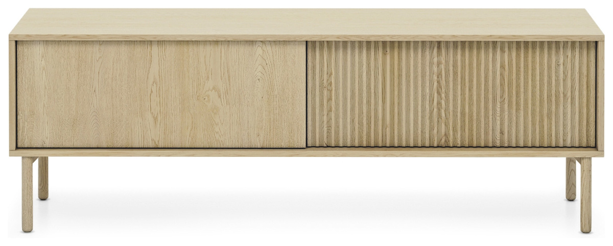 Szafka RTV 153 cm do salonu pod telewizor TAMORIS dąb cremona