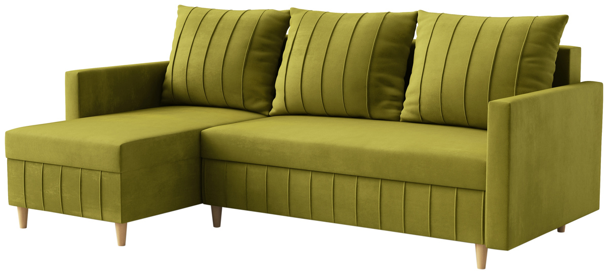 Rozkładany narożnik z funkcją spania do salonu FOCUS