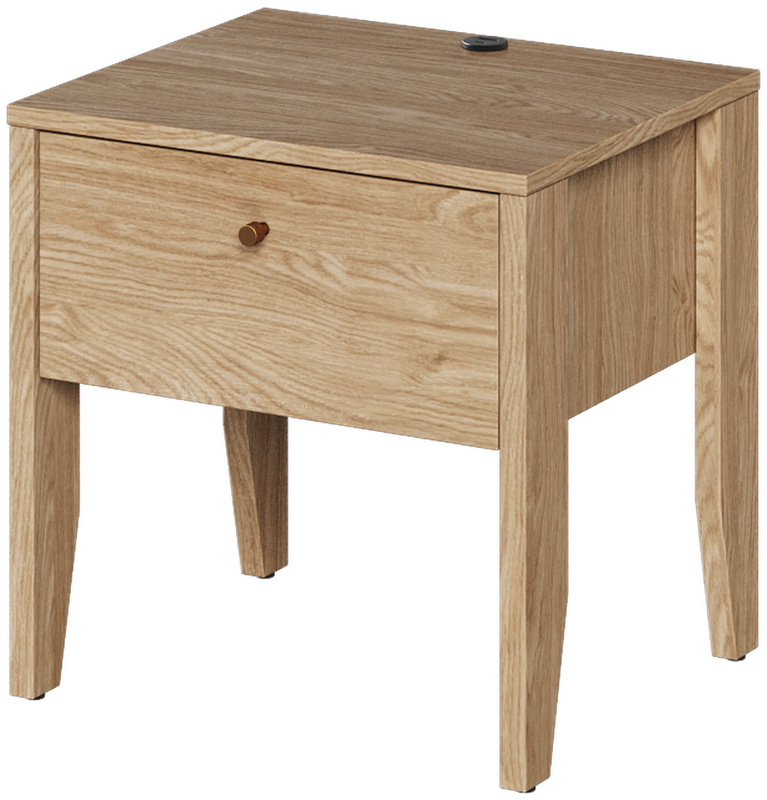 Szafka nocna z szufladą do sypialni COZY