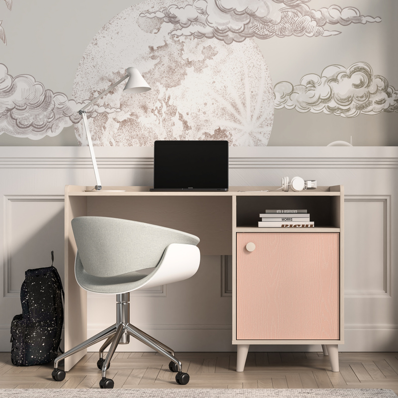 Biurko komputerowe 120 cm do pokoju młodzieżowego MERLO