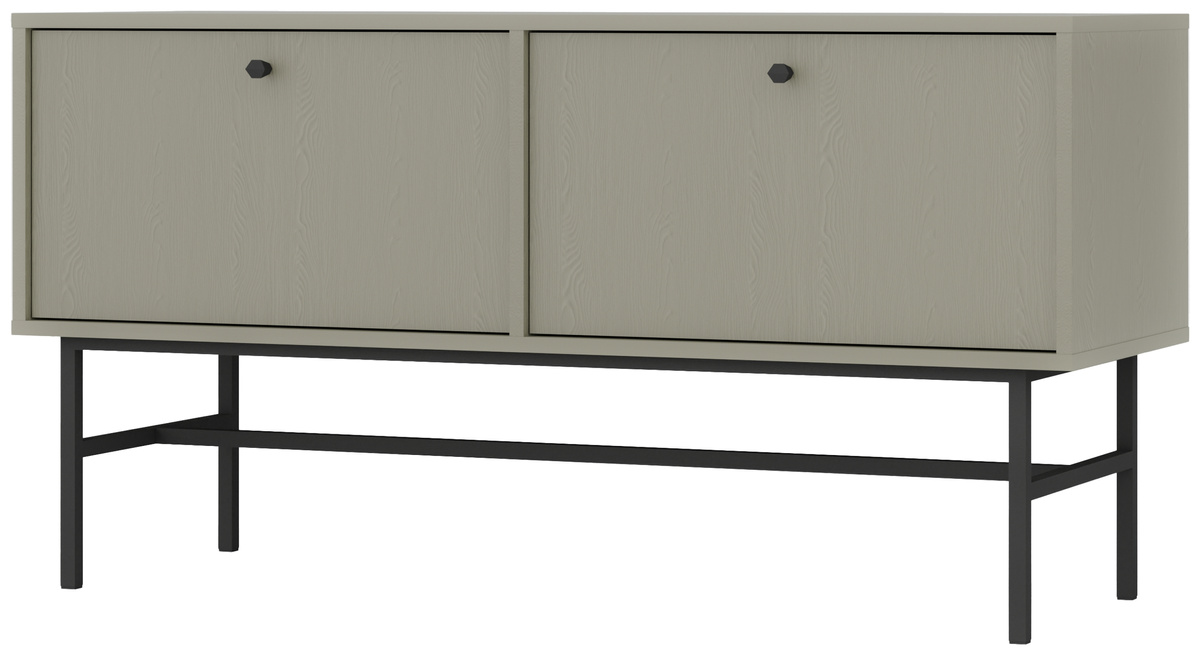 Mała szafka RTV pod telewizor do salonu 120 cm TOKEN