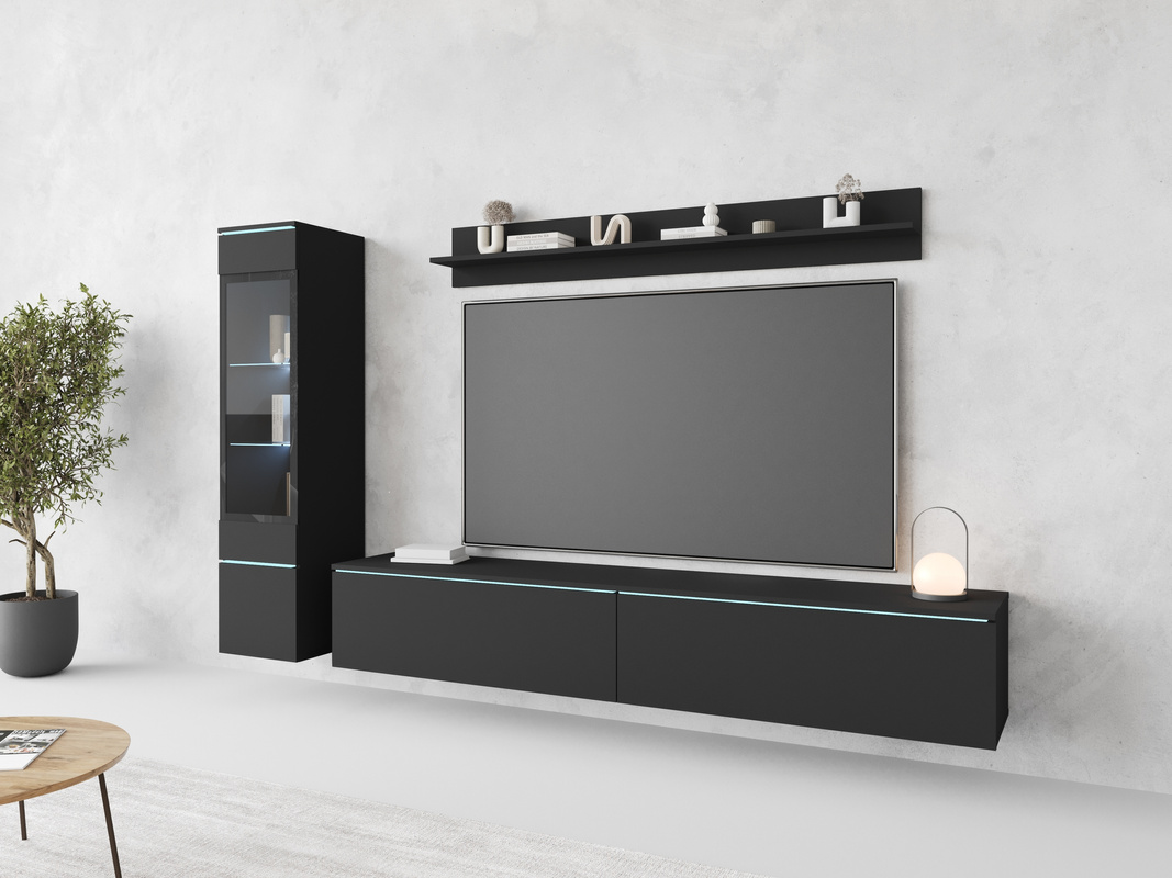 Nowoczesna meblościanka rtv pod telewizor VELLORE