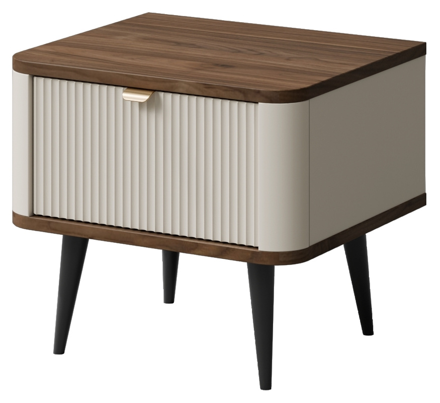 Nowoczesna szafka nocna z szufladą do sypialni 50 cm MIREL