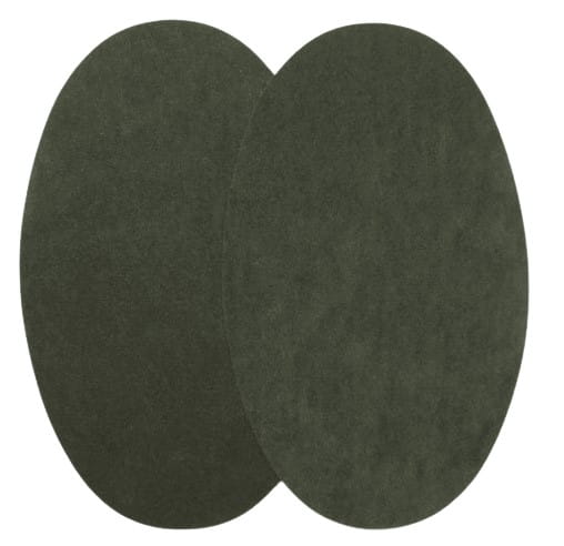 łaty zamszowe termoprzylepne 2 szt. kol.62 / ciemny popielaty