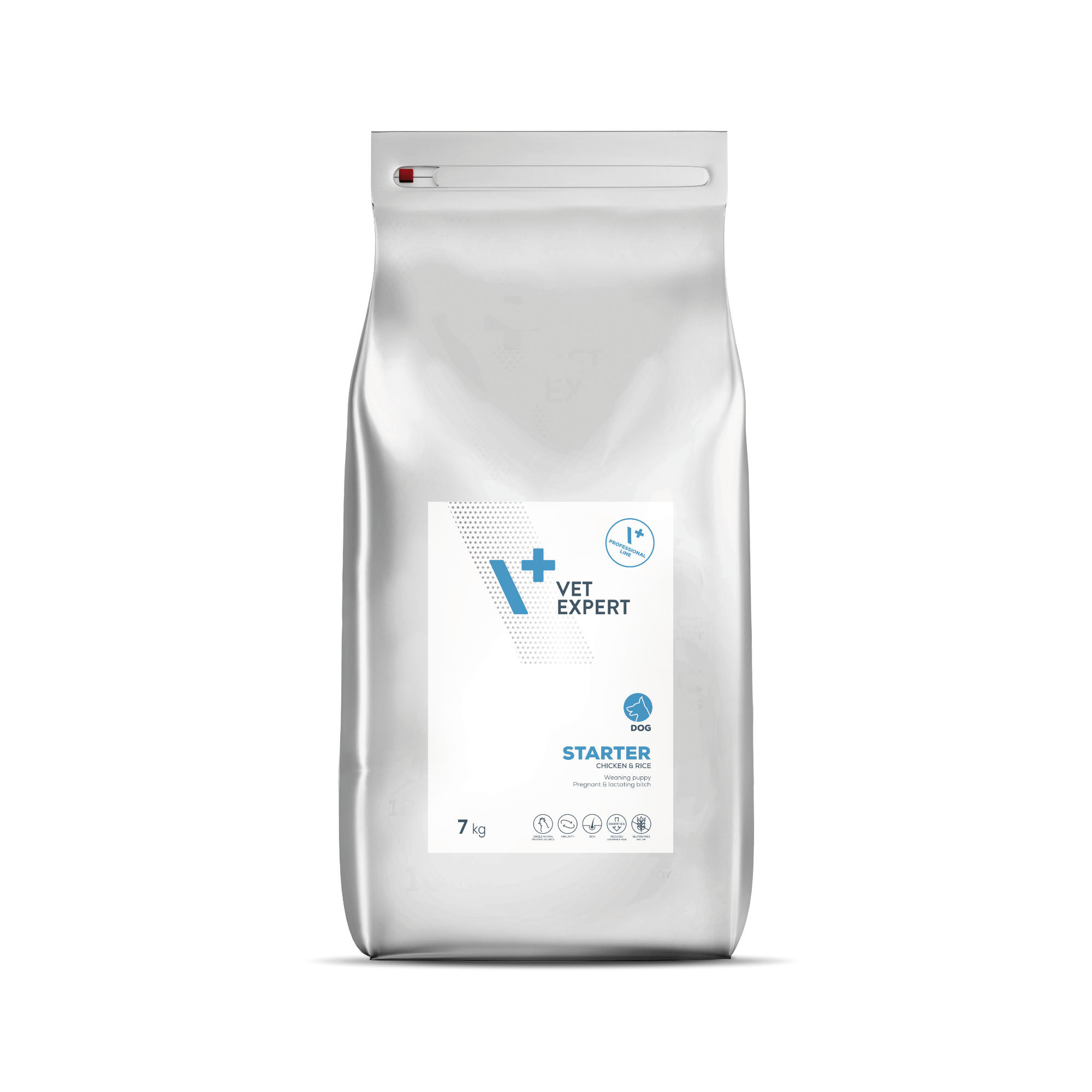 VET EXPERT STARTER CHICKEN & RICE - sucha karma dla suk i szczeniąt