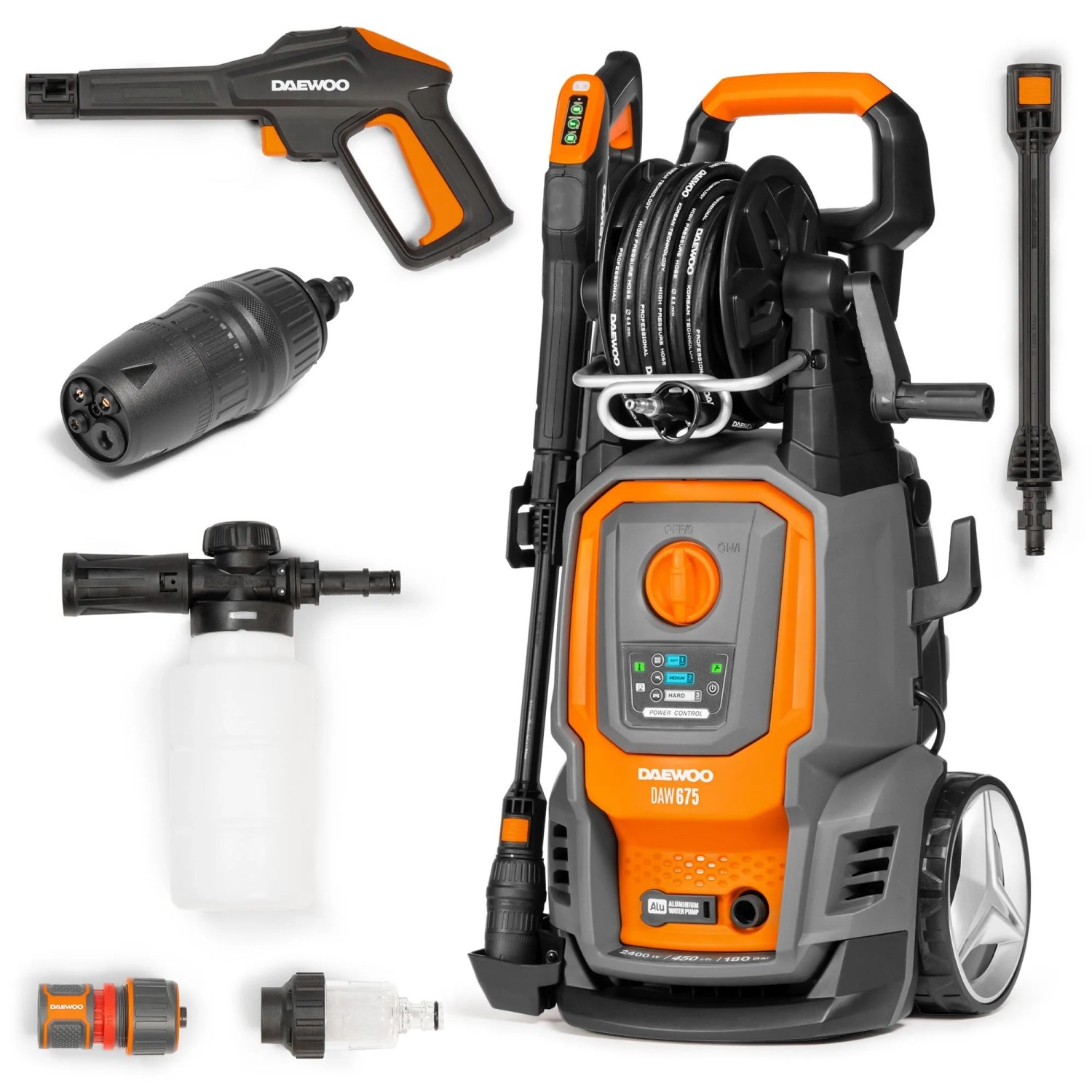 DAEWOO Myjka wysokociśnieniowa DAW 675 2400W 180 bar
