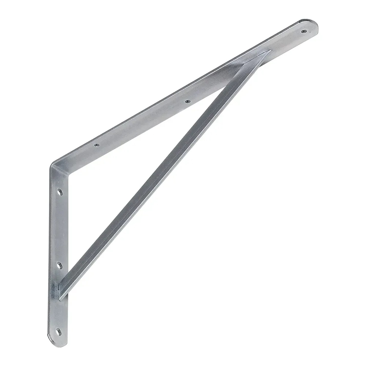 Domax Konsola stalowa wzmocniona 400 cynk jasny 250x400mm