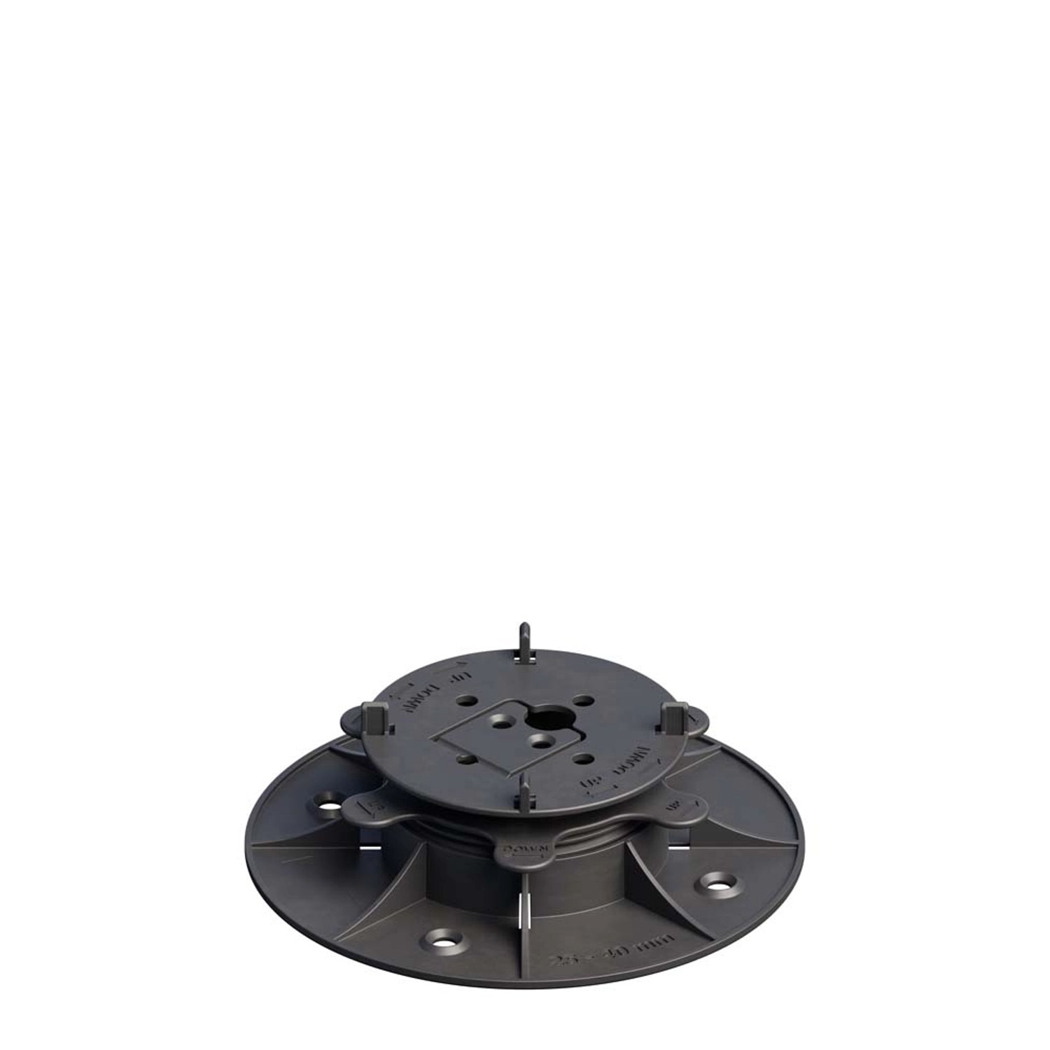 Wspornik regulowany tarasowy - 25-40 mm