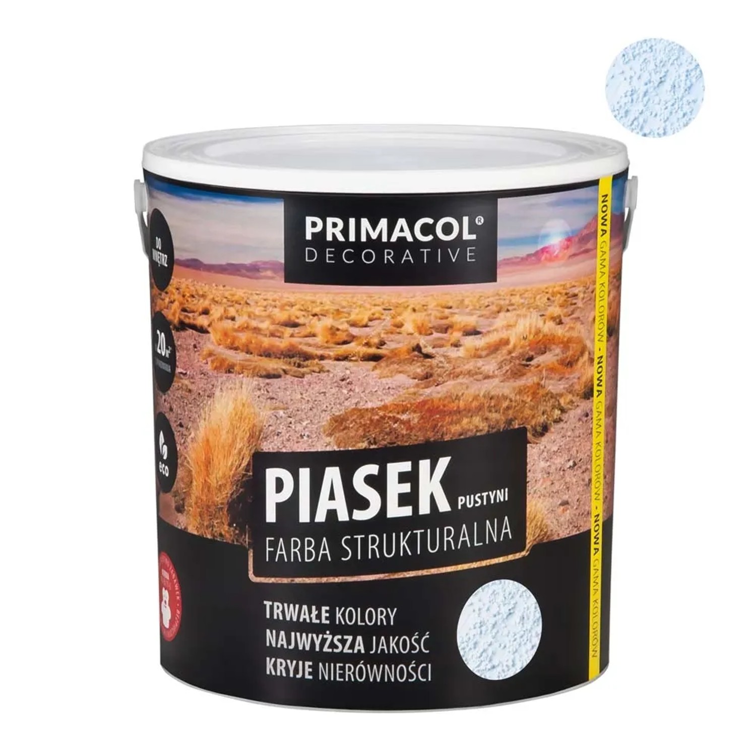 Primacol Farba piasek pustyni popielaty 5l