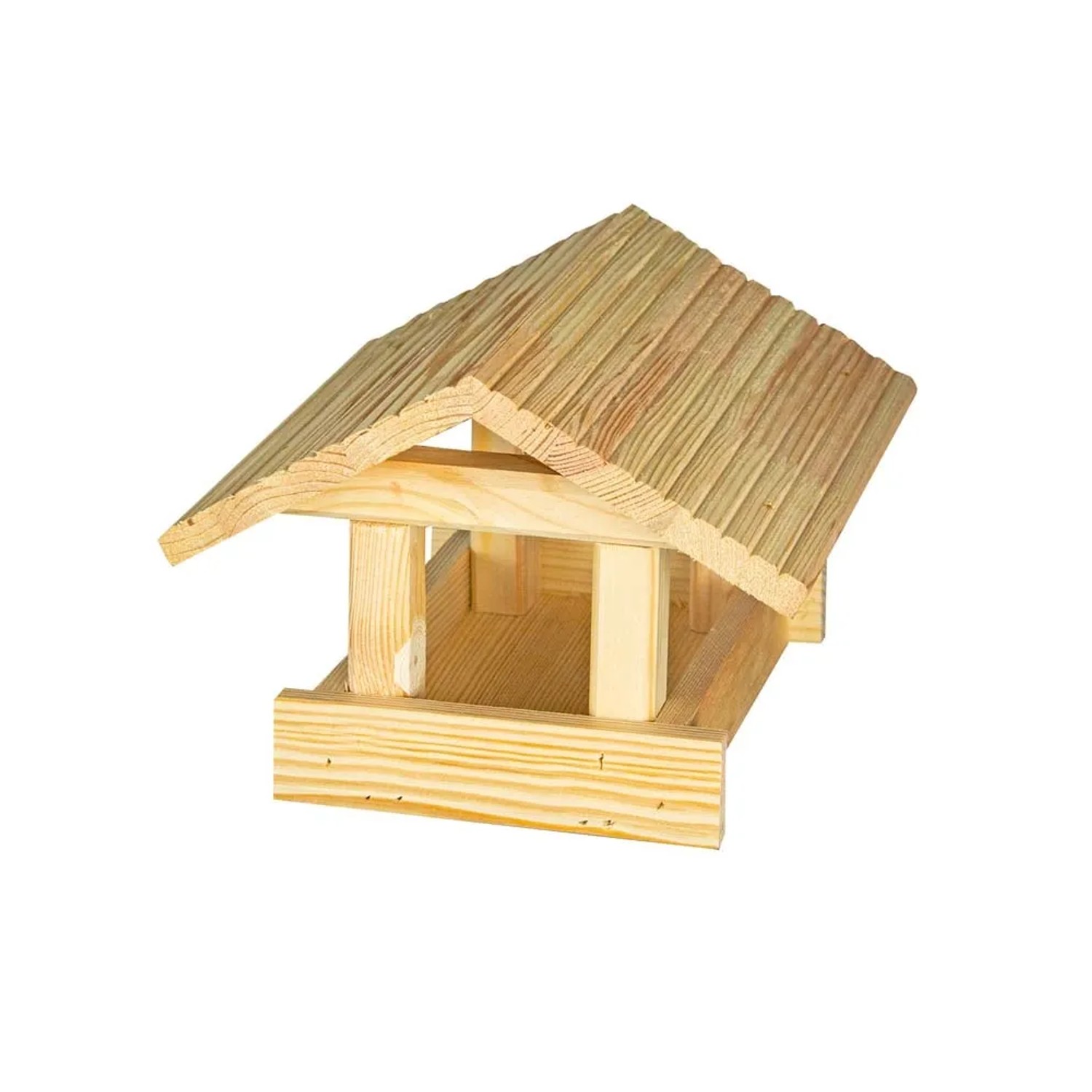 Karmnik dwuspadowy jasny ryflowany - 15 x 20 x 22 cm