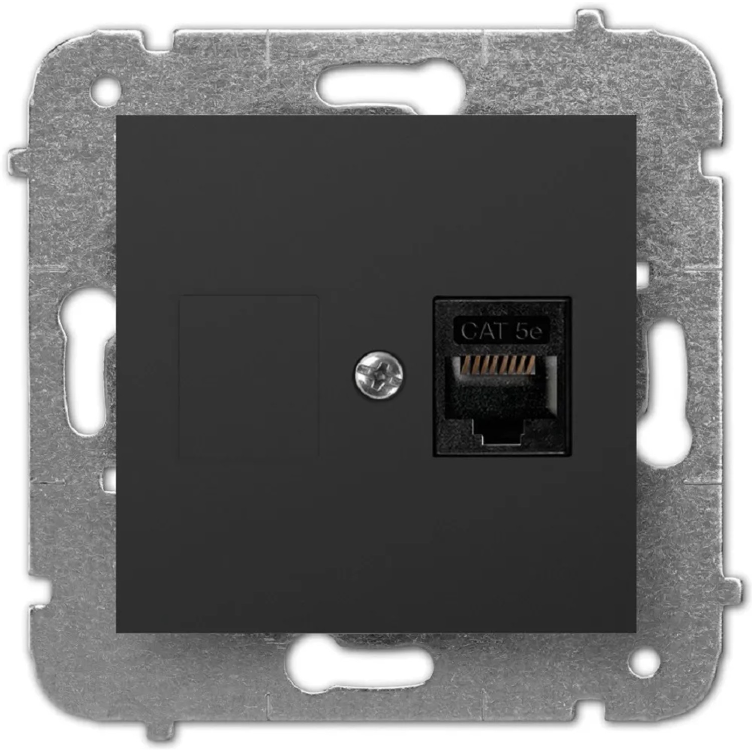 Elektro-Plast Gniazdo komputerowe RJ45 Carla czarne