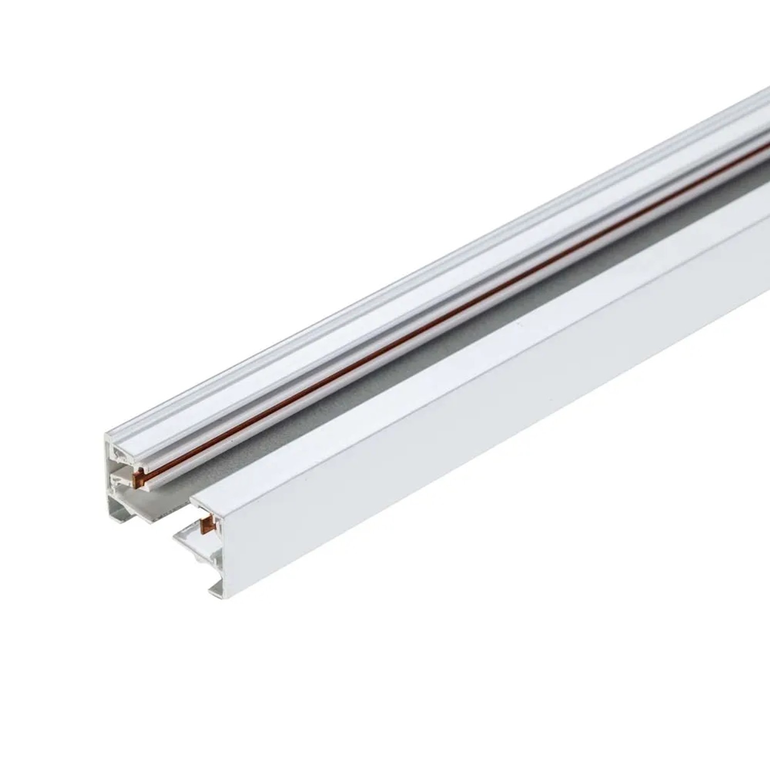 Szyna 1-fazowa 1m biała biała X-LINE