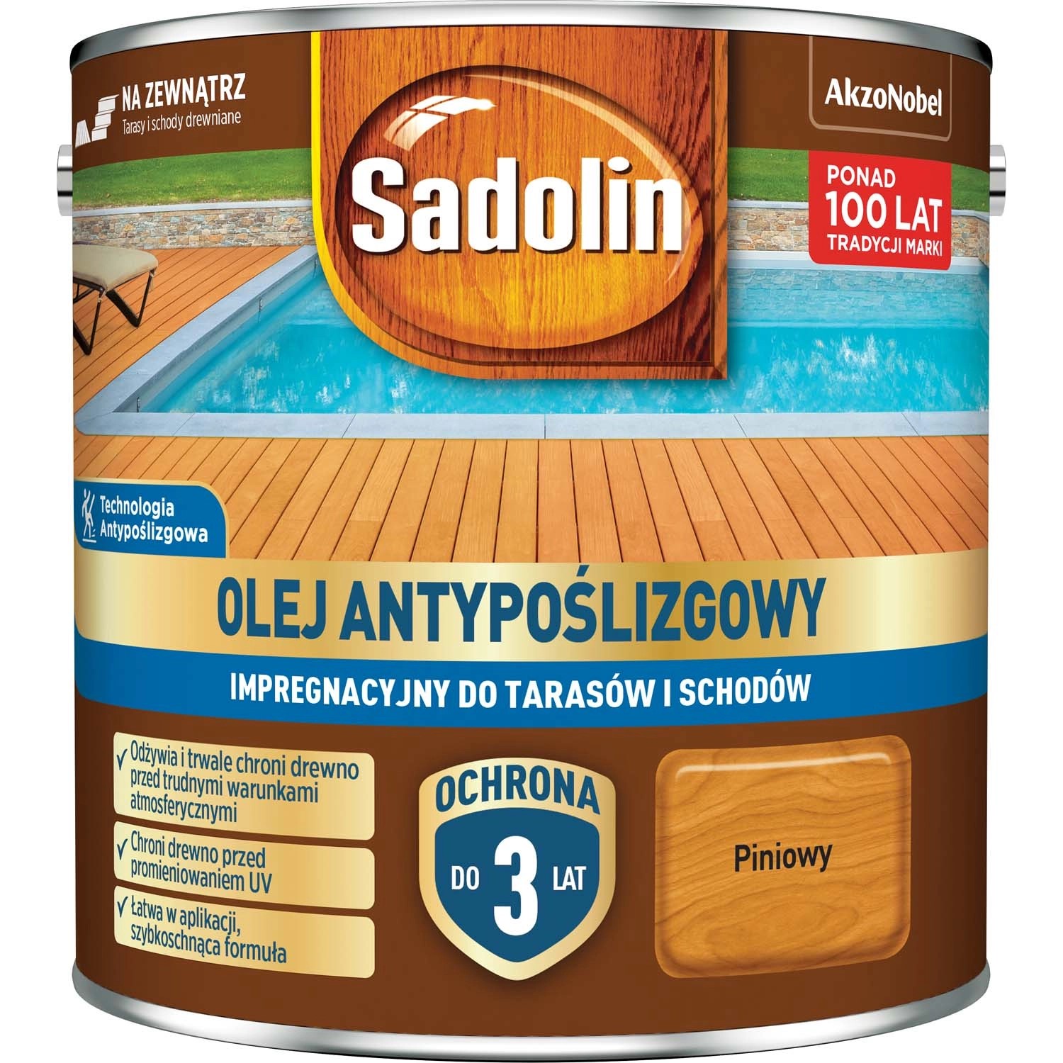 Sadolin Olej Antypoźlizgowy pinia 2,5l
