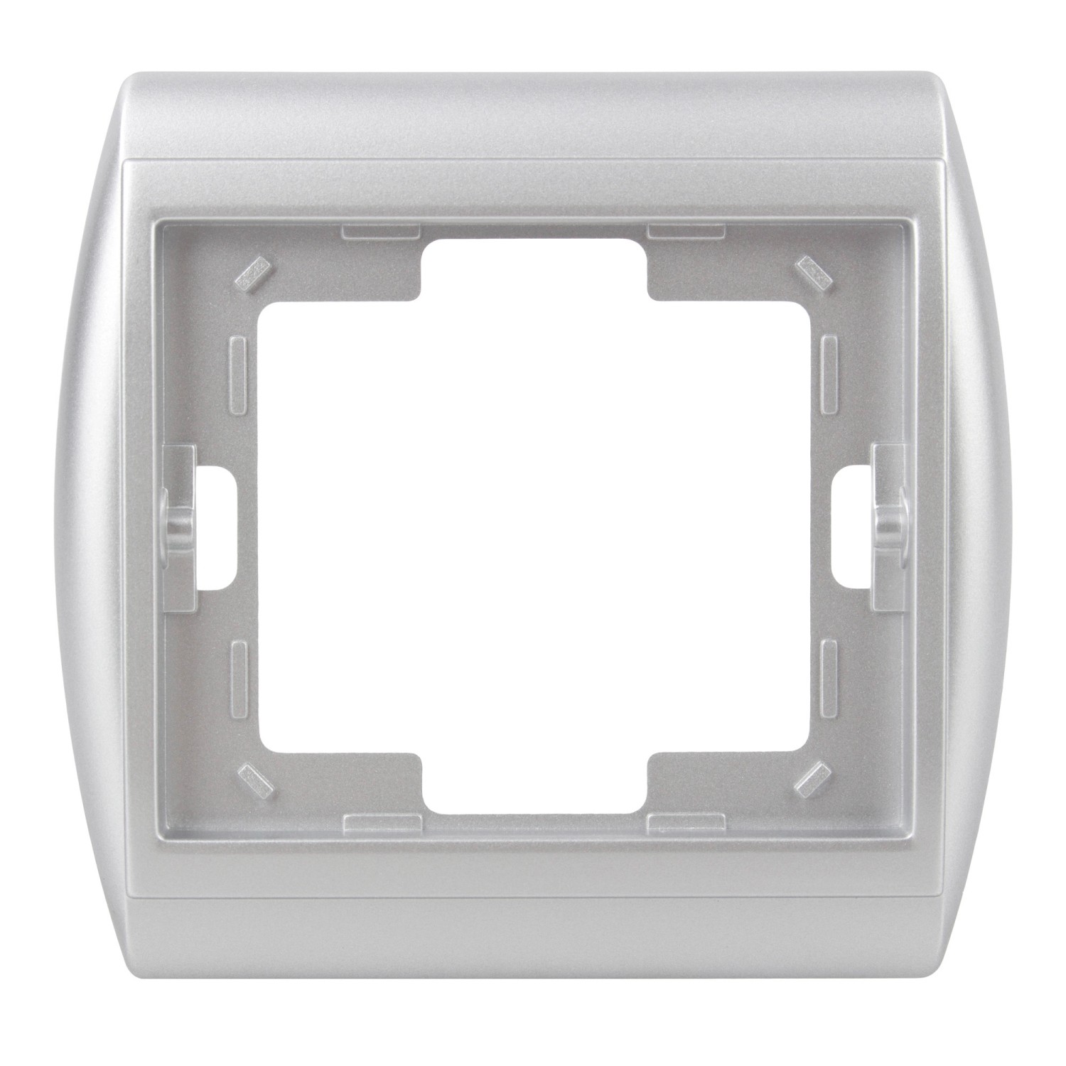 Abex Ramka Nova Moduł pojedyncza srebrna