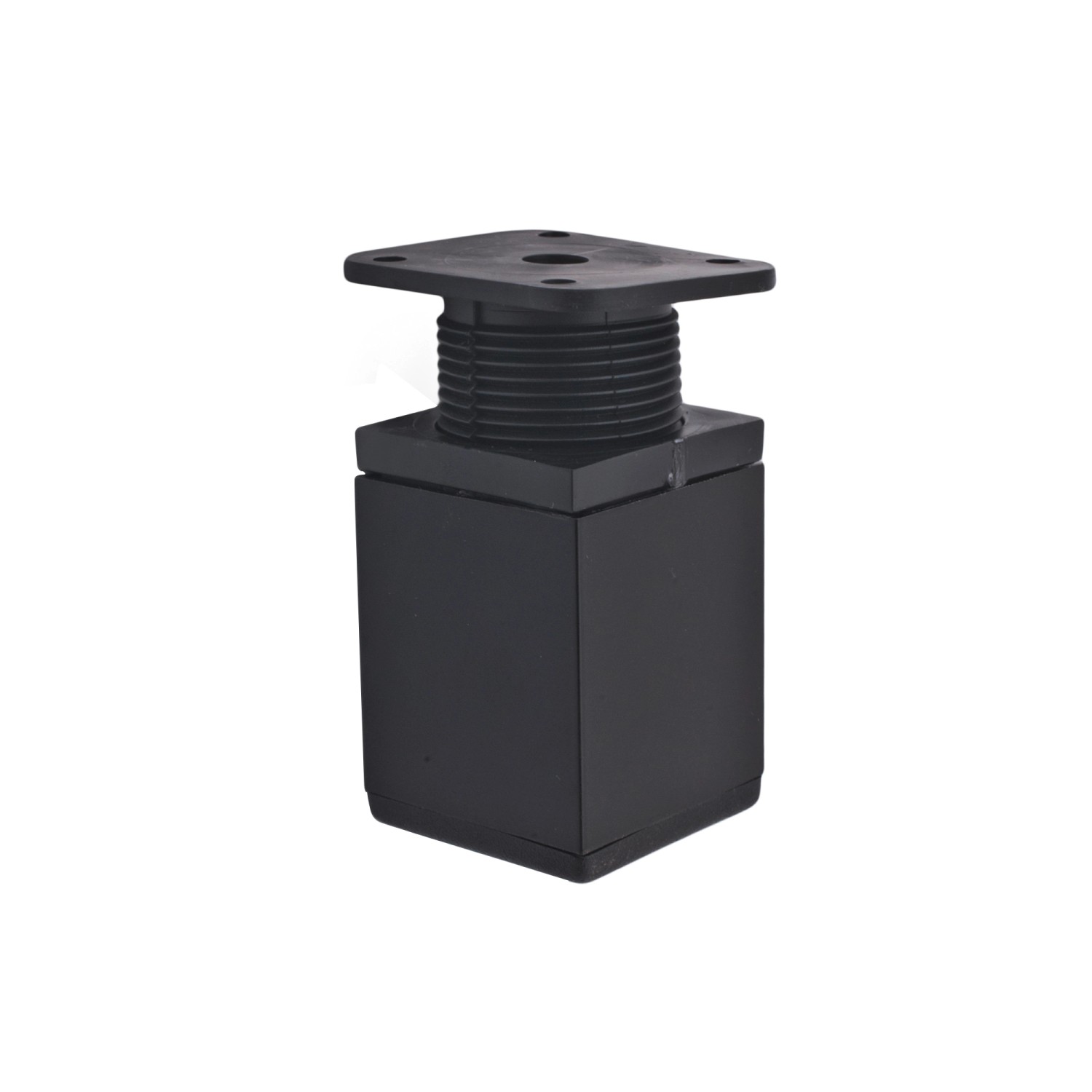 Hettich Noga do mebli czarna 4 cm x 4 cm x 6 cm