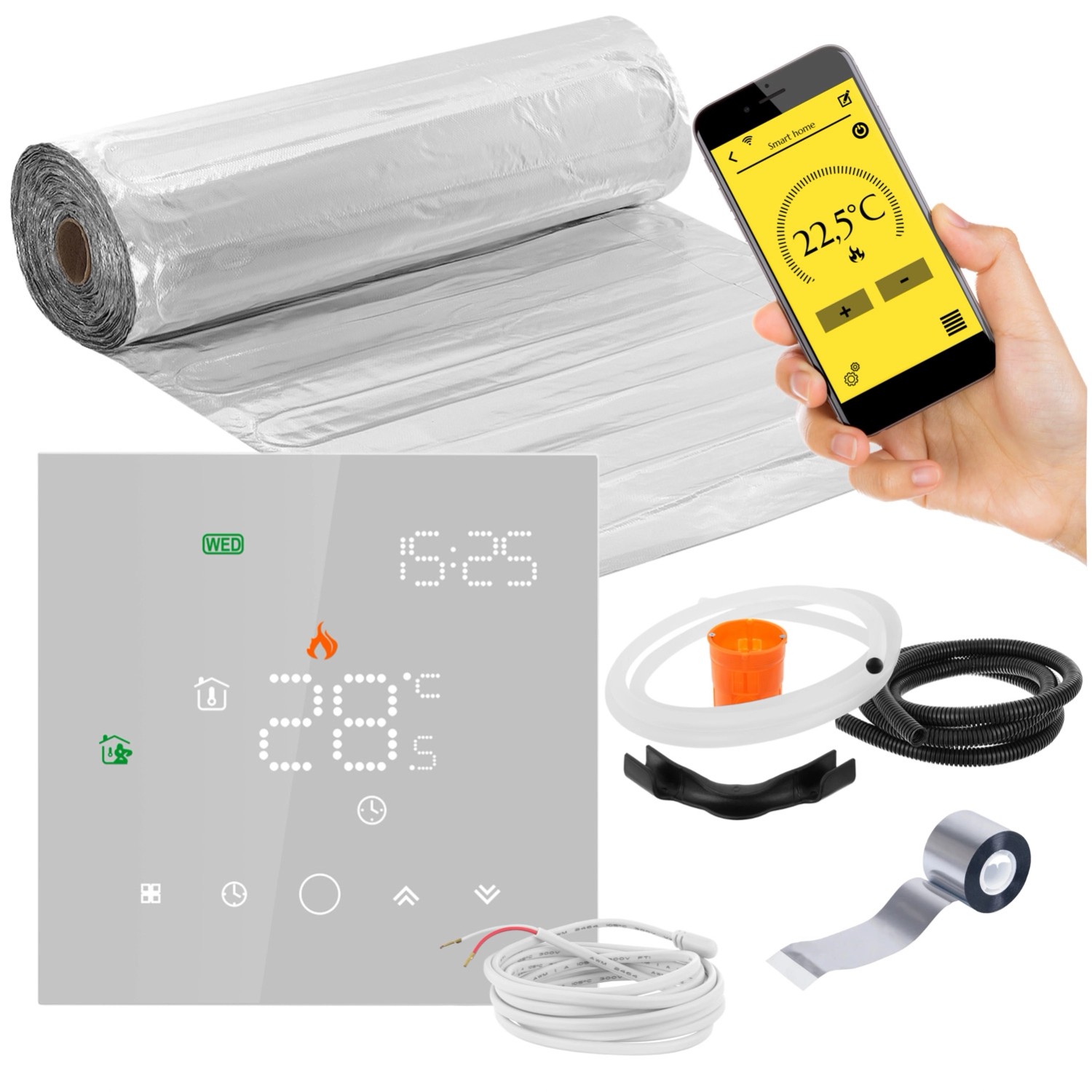 Mission Air Zestaw pod panele Mal 160 +Leo White 8m2