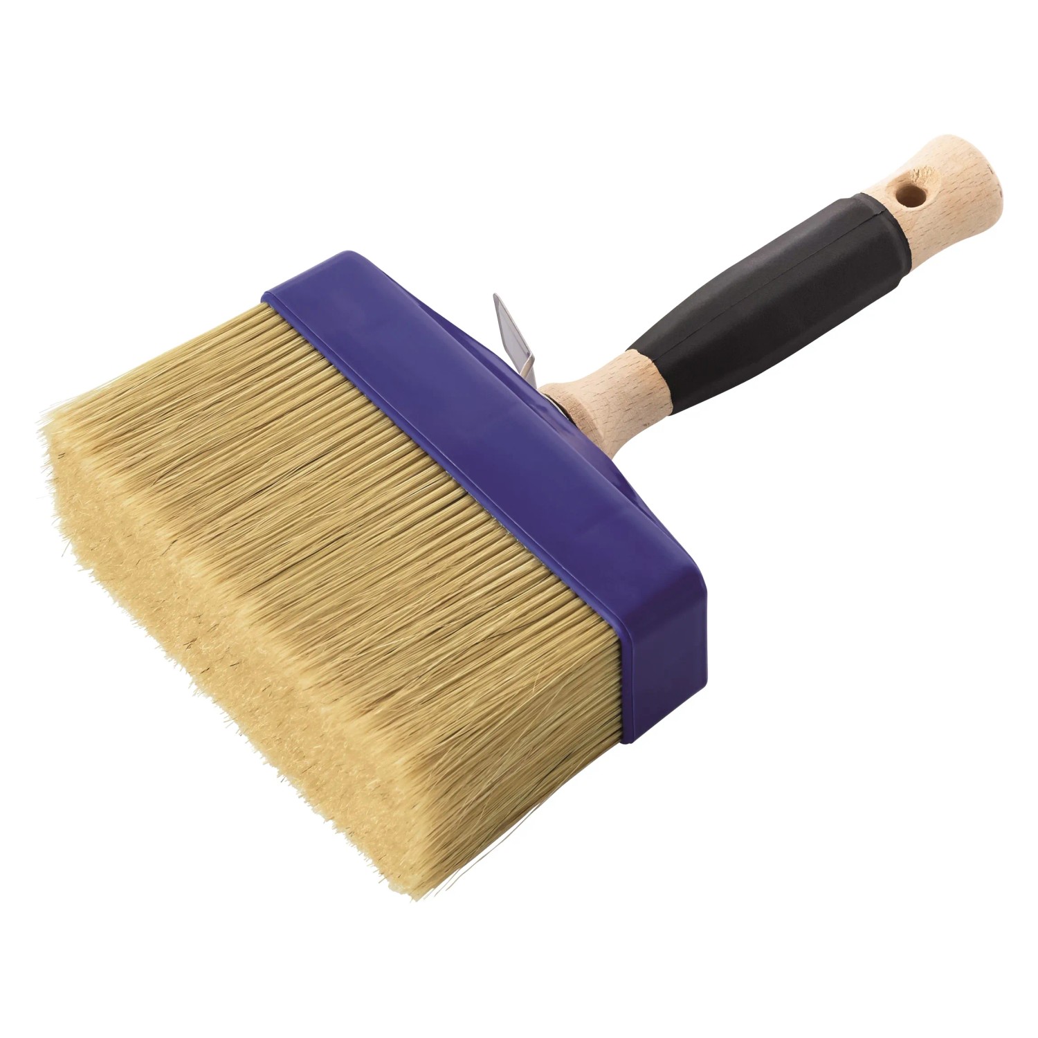 LUX-TOOLS Pędzel ławkowiec z gumowanym uchwytem 50 mm x 150 mm