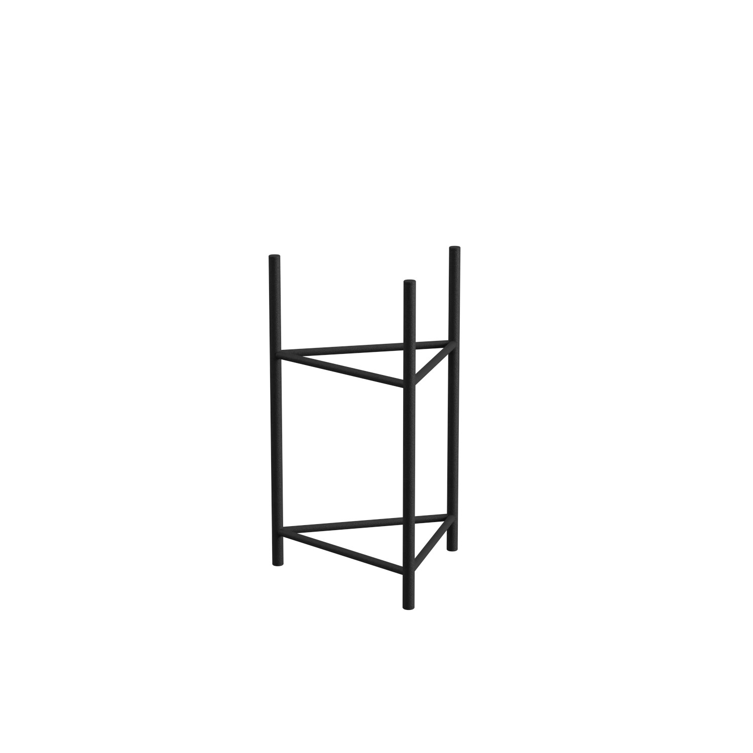 Stojak na donice Belfort XL Black - 26 x 50 cm