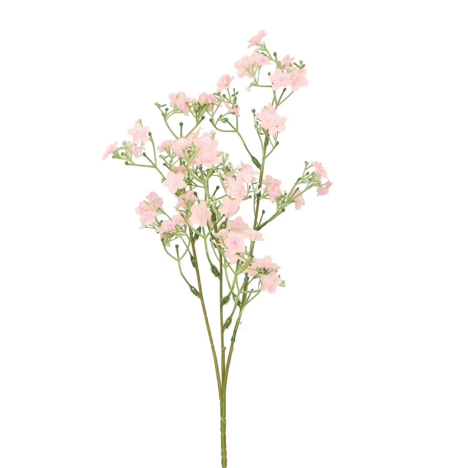 Gipsówka różowa sztuczna gałązka - 67 cm