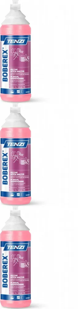 3x Płyn do naczyń Tenzi Boberex, 1l