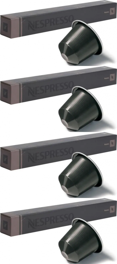 4x Kapsułki do ekspresu Nespresso Roma, 10 sztuk