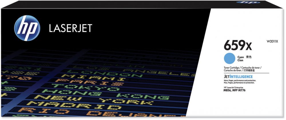 Toner HP 659X (W2011X), 29000 stron, high capacity, cyan (błękitny)