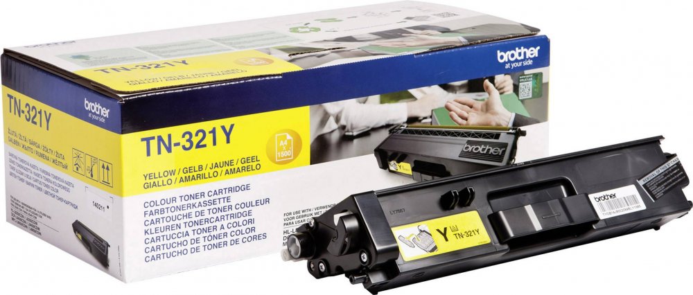 Toner Brother (TN321Y), 1500 stron, yellow (żółty)