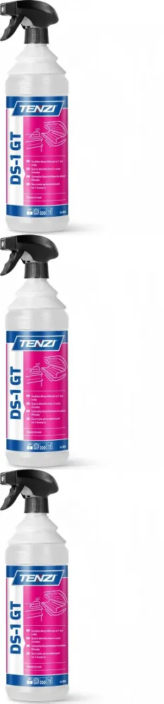 3x Płyn do dezynfekcji powierzchni w gastronomi Tenzi DS1 GT, 1l