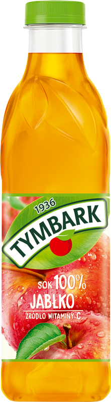 Sok jabłkowy Tymbark, butelka PET, 1l