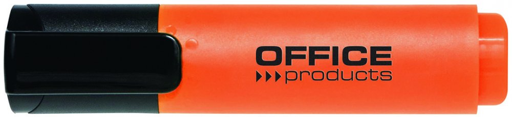 Zakreślacz Office Products, ścięta, pomarańczowy