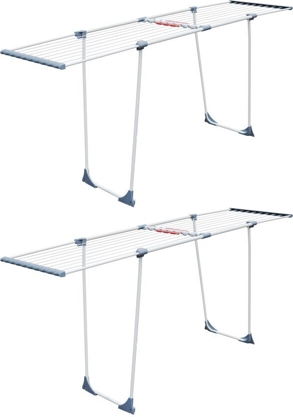 2x Suszarka do ubrań York Family Star, szary