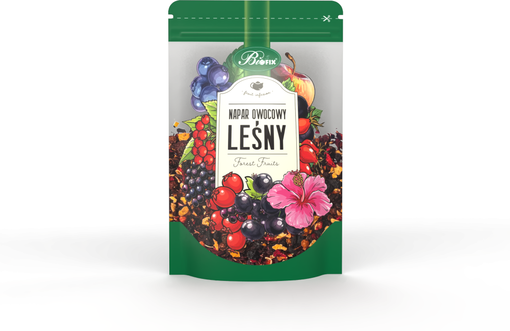 Herbata owocowa z suszu BiFix, owoce leśne, 100g
